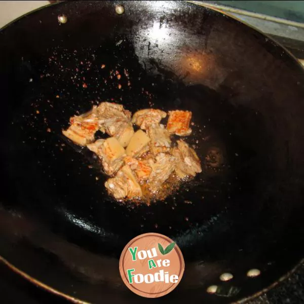Braised Lamb in Brown Sauce
