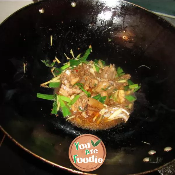 Braised Lamb in Brown Sauce