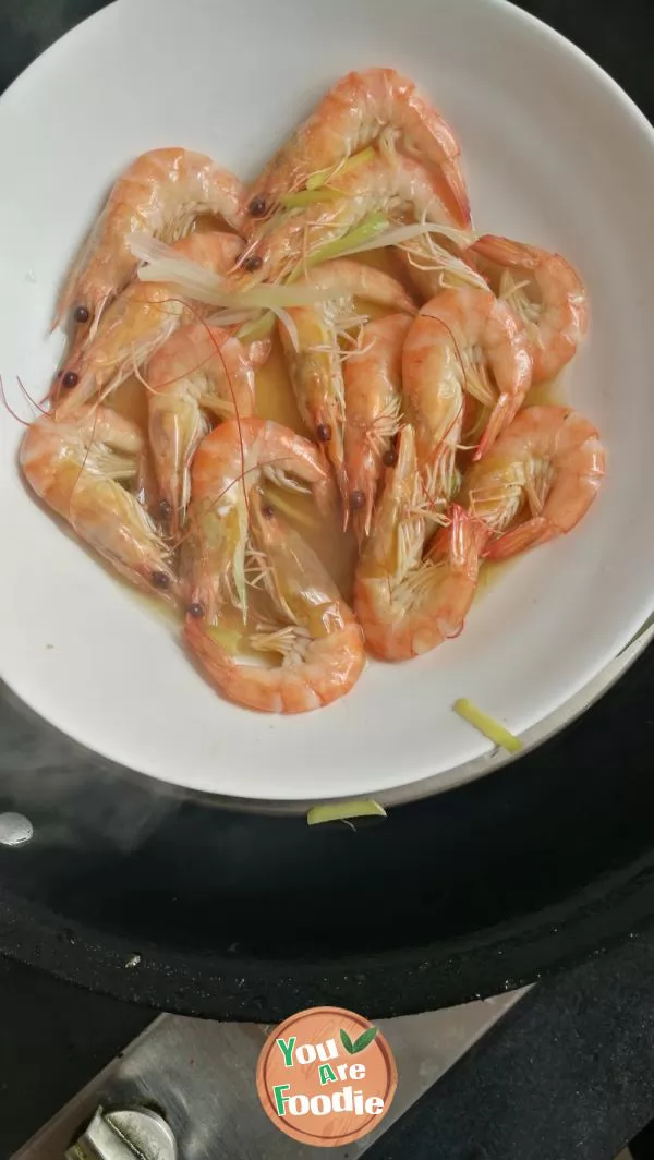 Boiled Prawns