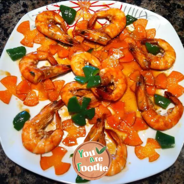 Shrimp-with-double-sauce