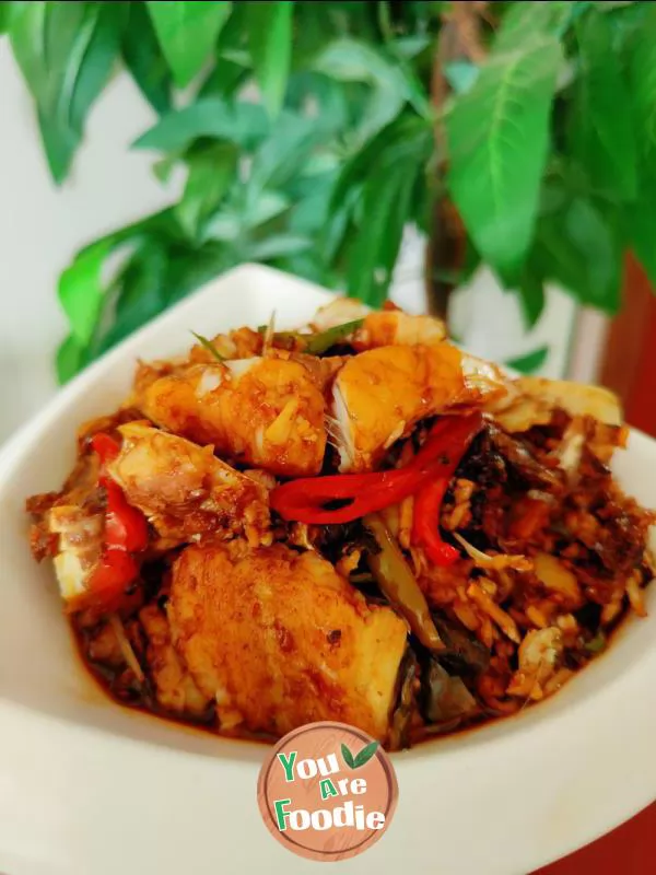 Fried fish cubes
