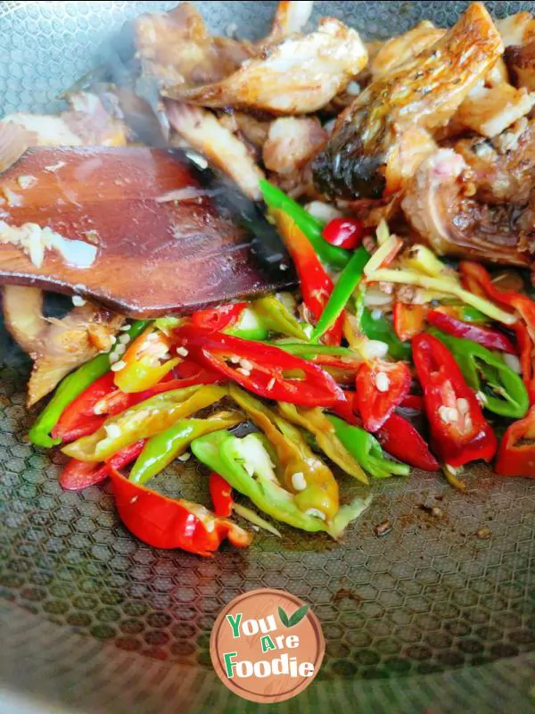 Fried fish cubes