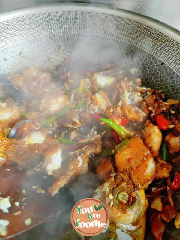 Fried fish cubes