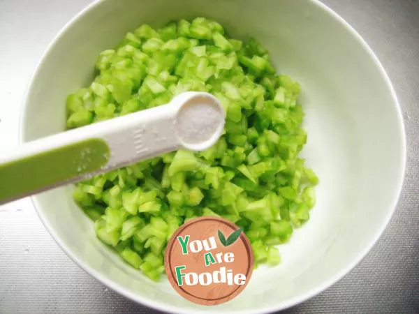Fried egg with bitter gourd