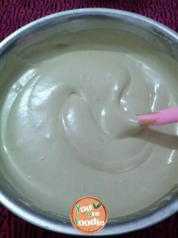 Matcha Red Bean Mousse Cake Roll