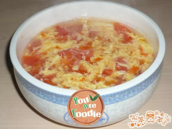 Tomato Eggdrop Soup