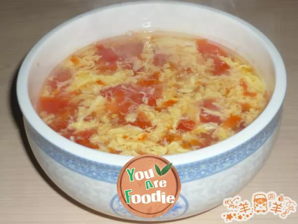 Tomato Eggdrop Soup