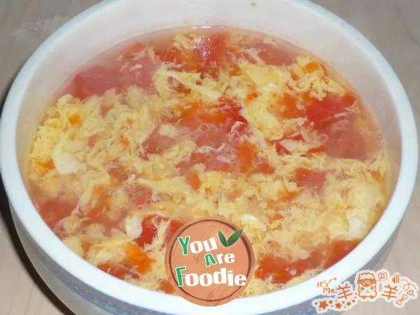 Tomato Eggdrop Soup
