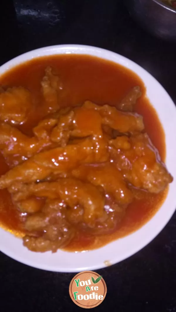 Tomato juice chops