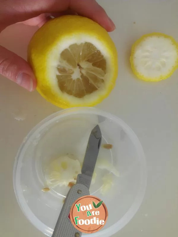 Honey lemon tea