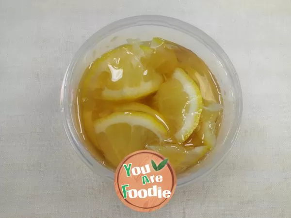 Honey lemon tea