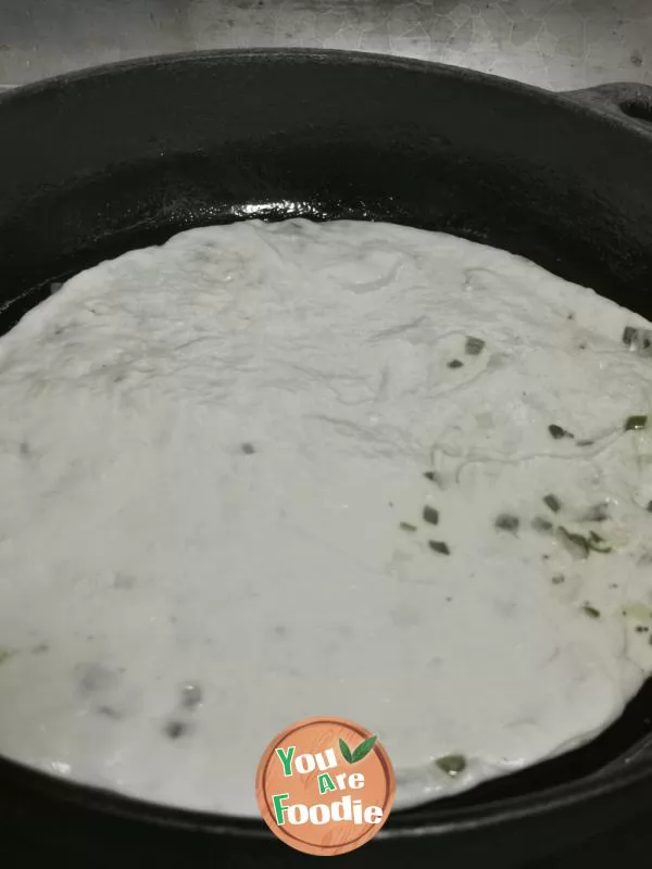 Scallion thousand layer pancake