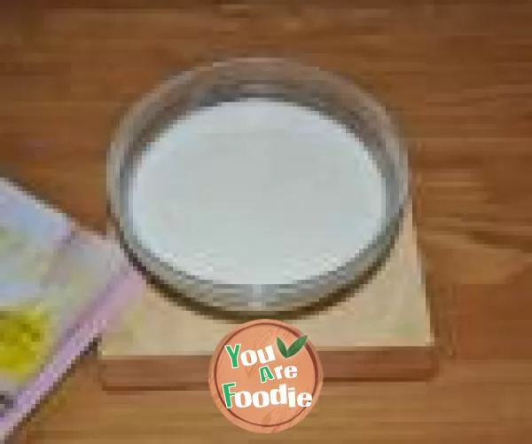 double-layer steamed milk custard
