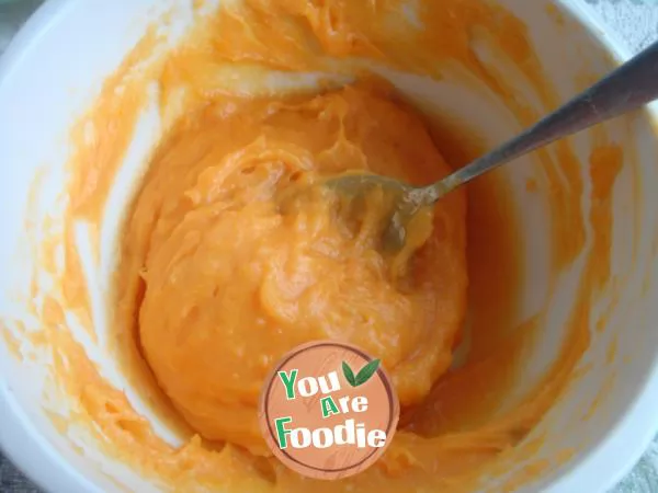 Sweet potato balls with cheese