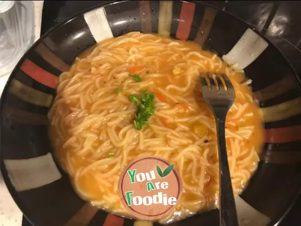Lazy rice noodles