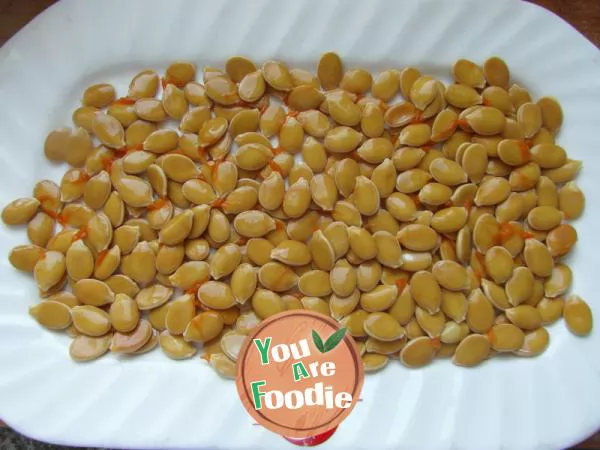 Fried pumpkin seeds