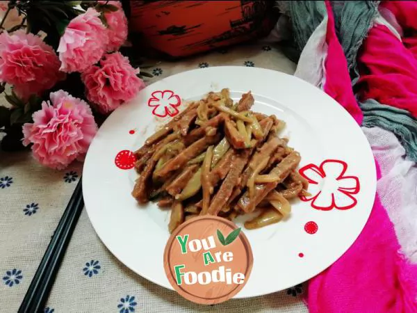 Cold naked oats noodles