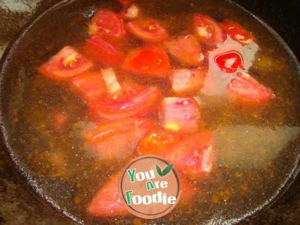 Tomato Eggdrop Soup