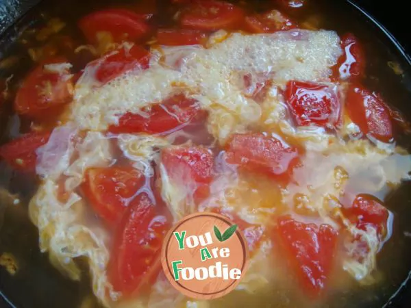 Tomato Eggdrop Soup
