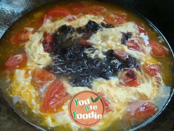 Tomato Eggdrop Soup
