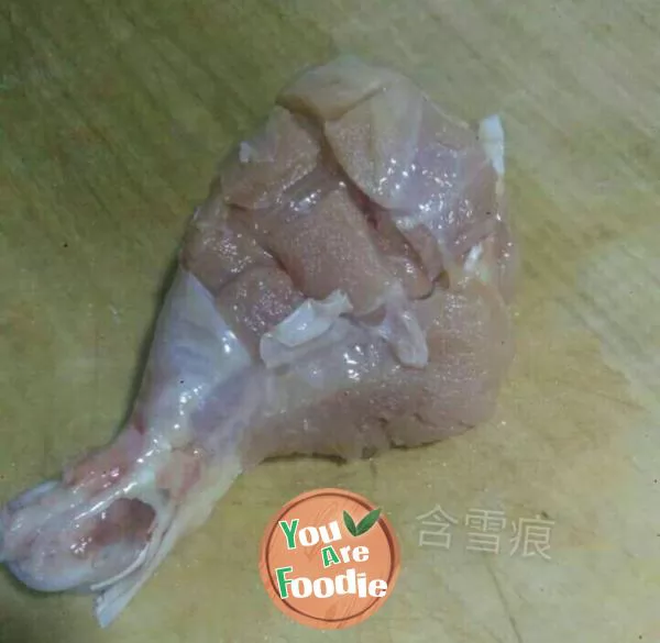 Licorice chicken leg