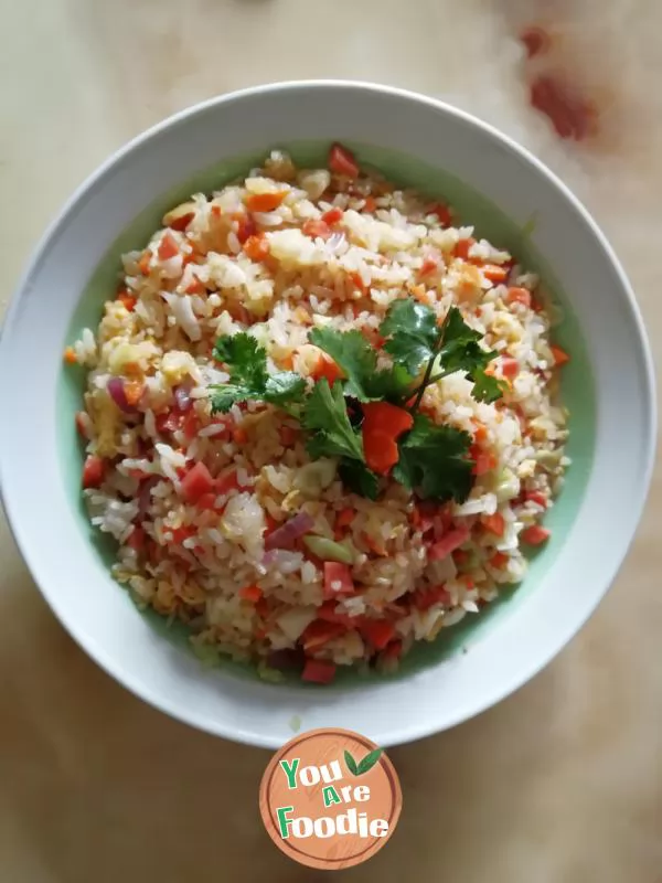 Acacia gluttonous fried rice