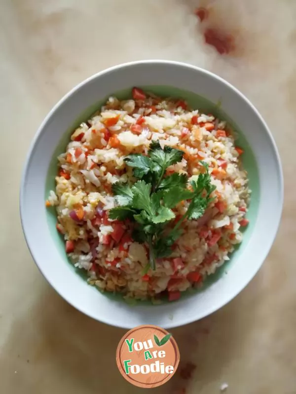 Acacia gluttonous fried rice