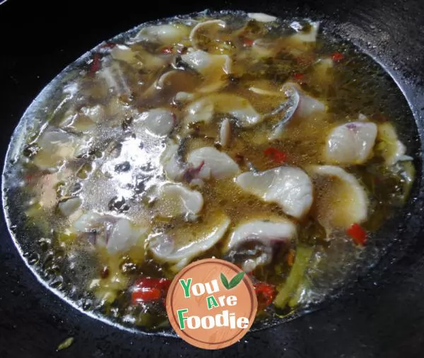 Sichuan flavor - sauerkraut fish