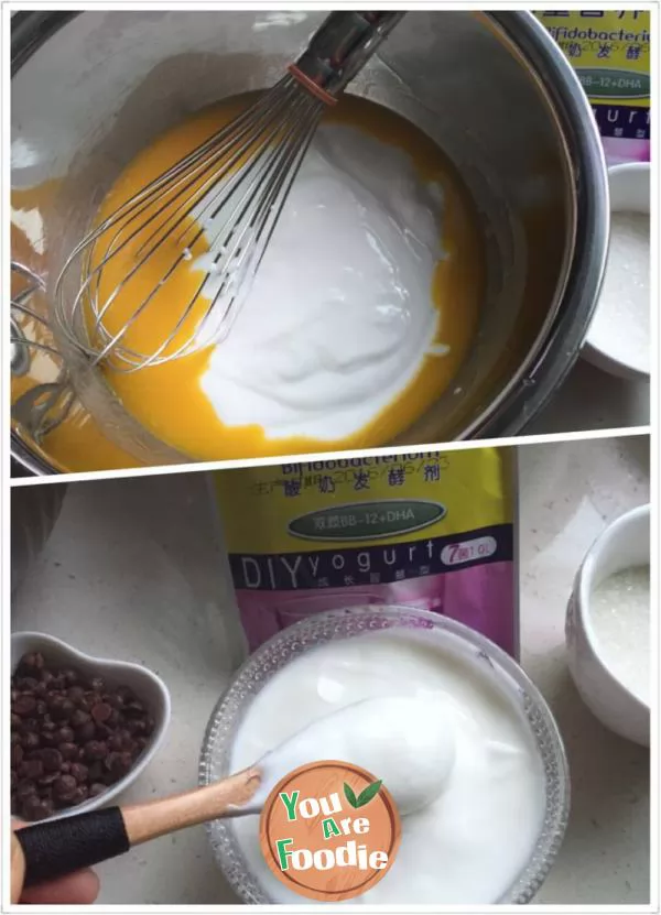 Yogurt chocolate bean Cupcake