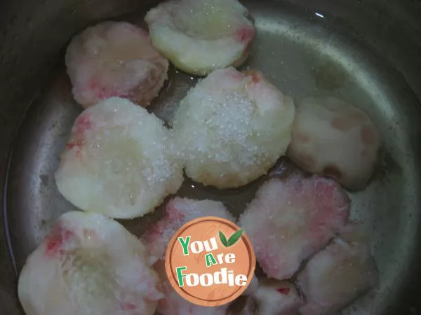 Peach in syrup