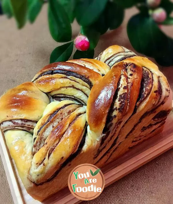 Bean paste toast