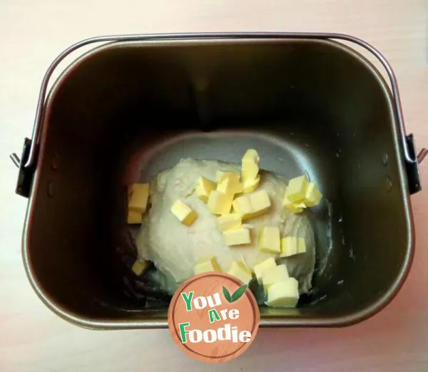 Bean paste toast