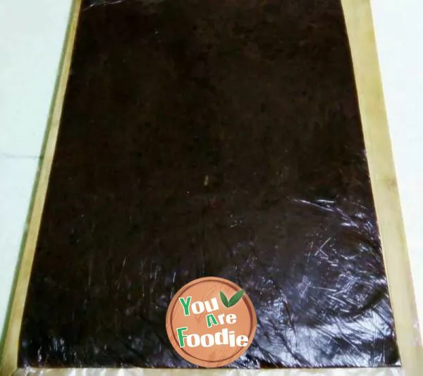Bean paste toast
