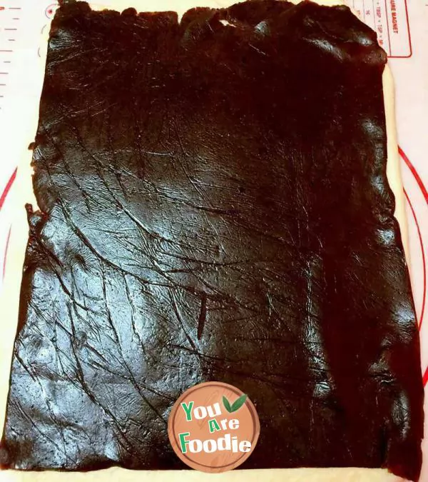 Bean paste toast