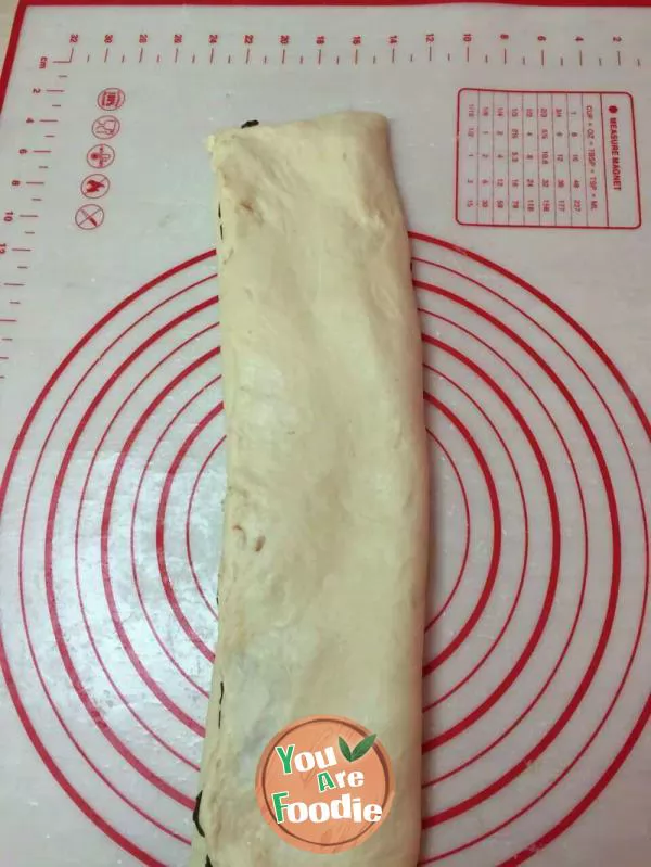 Bean paste toast
