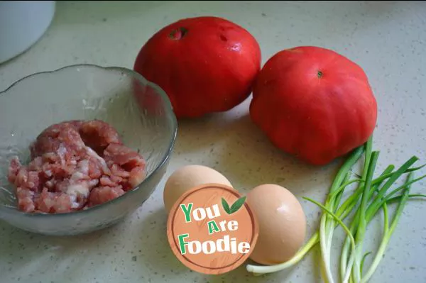 Tomato meatball soup