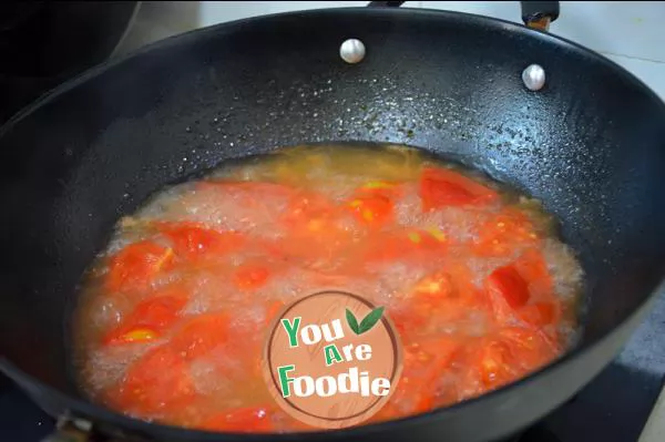 Tomato meatball soup