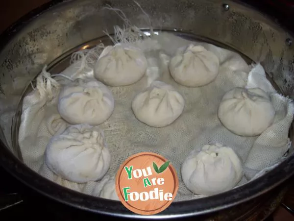 Steamed Bean Bun