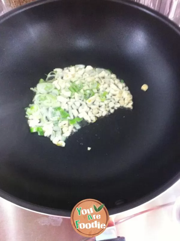 Next meal - diced potatoes with soy sauce