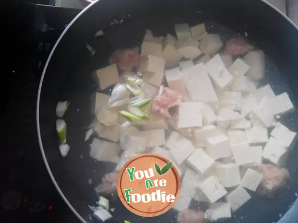Tofu ball soup
