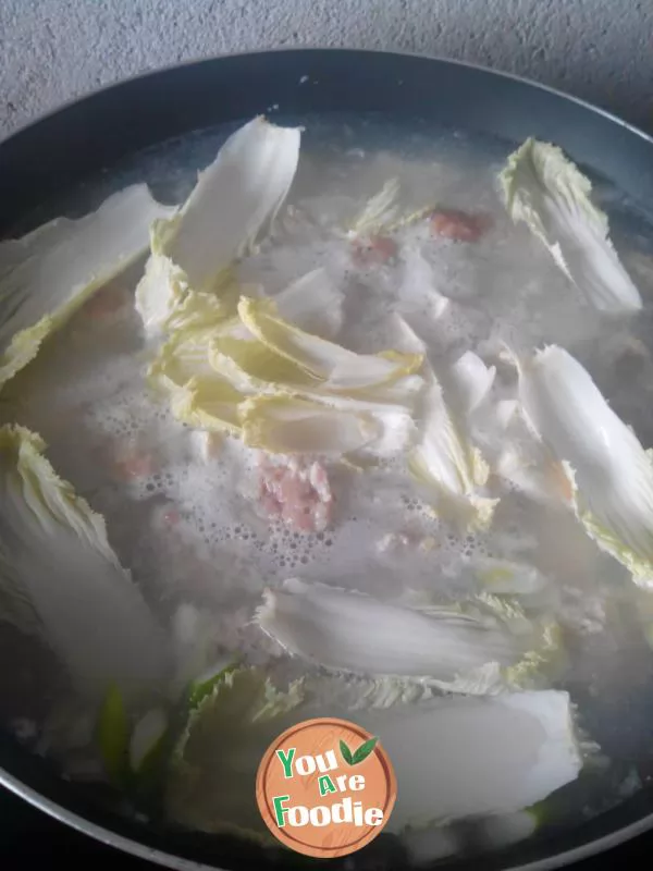 Tofu ball soup