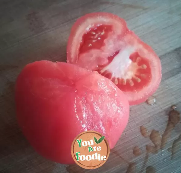 Tomato beef sour soup