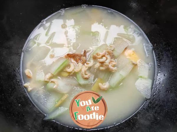 Shrimp and Winter melon soup