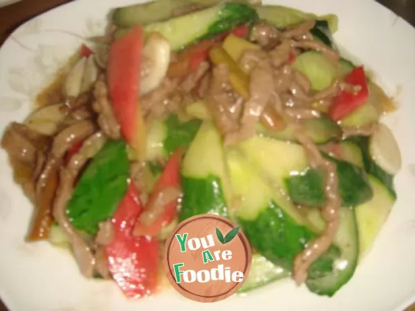 Fried mutton