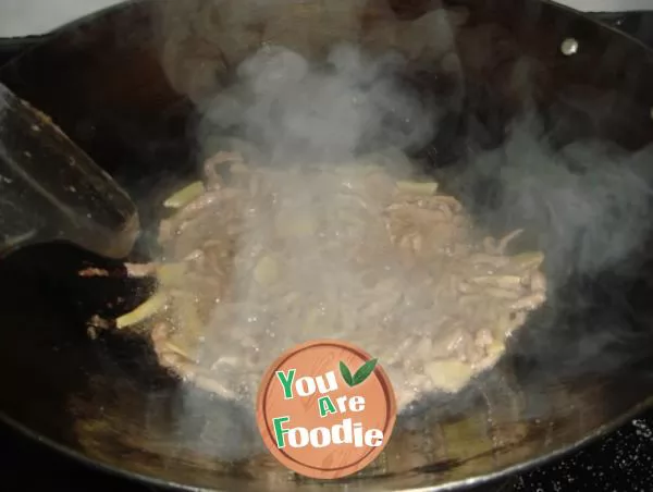 Fried mutton