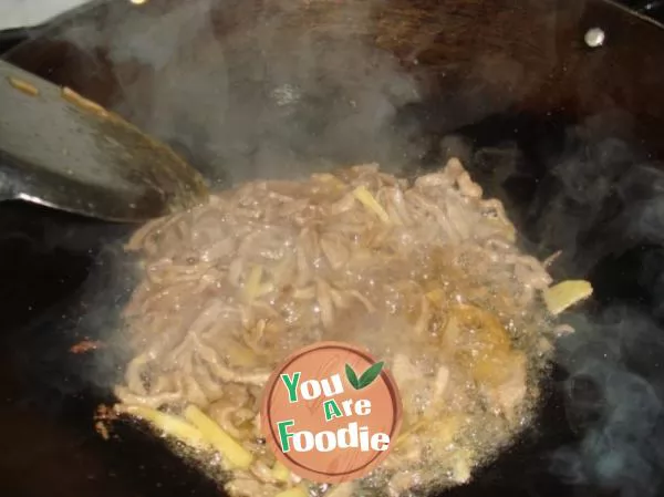 Fried mutton