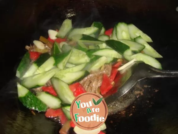 Fried mutton