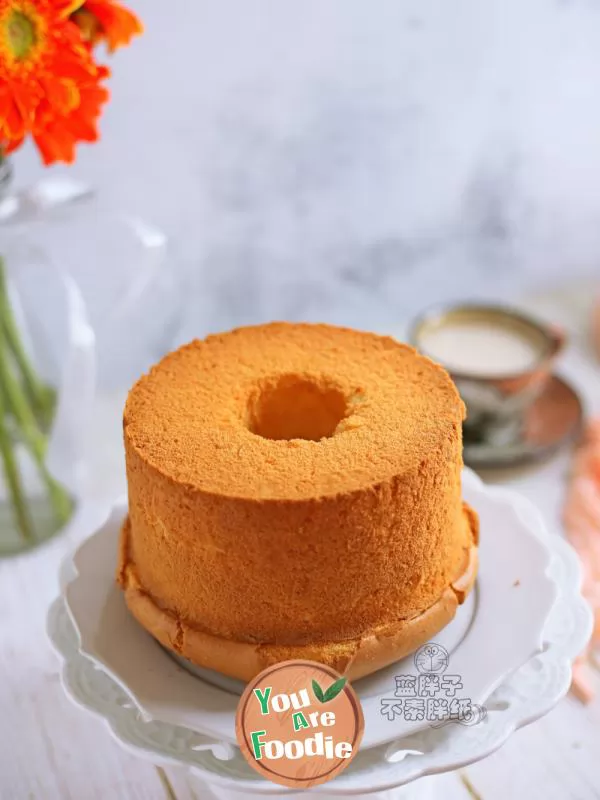 Orange chiffon cake