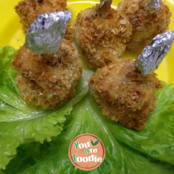 Crispy chicken leg