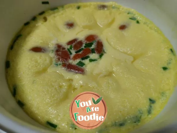 Chinese wolfberry egg soup